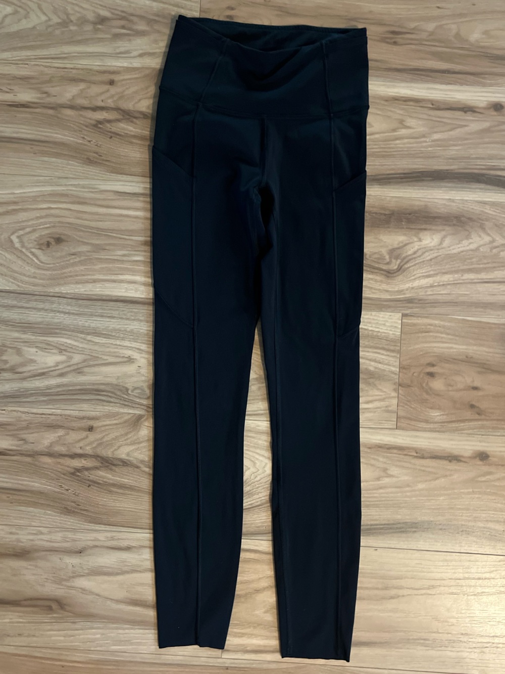 Lululemon Fast and Free Black High-Waist Active Leggings 2